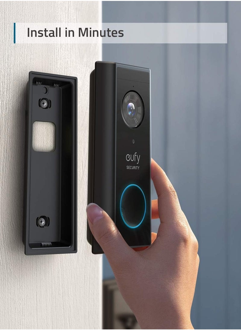 eufy Security, Wireless Video Doorbell (Battery-Powered) with 2K HD, No Monthly Fee, On-Device AI for Human Detection, 2-Way Audio, Simple Self-Installation - pzsku/Z6FE6755055BC7AC386A6Z/45/_/1696224420/ea20ea3f-9b86-4ec1-90a3-1e87dac1a758