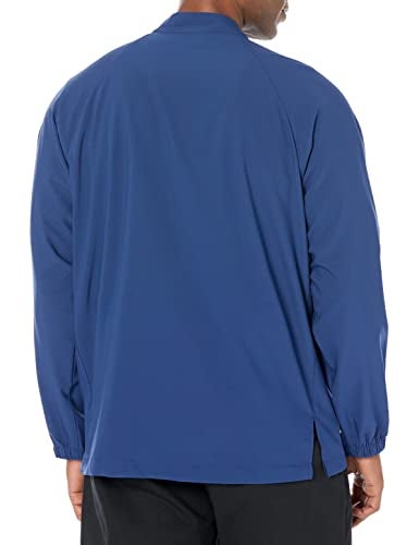 WINK W123 Mens Zip Front Warm Up Jacket Navy M - Image 3