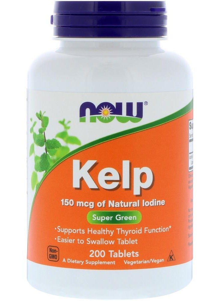 now Kelp 150 Mcg 200 Tablets