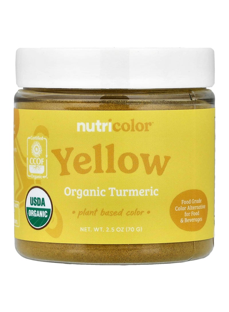 Nutricolor™ Yellow Organic Turmeric, 2.5 oz (70 g)