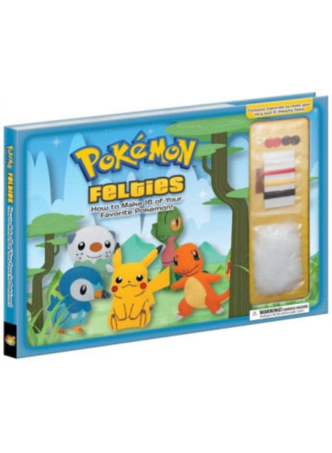 Pokemon Felties How to Make 16 of Your Favorite Pokemon - Hardback