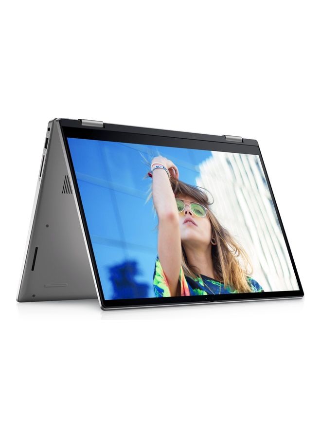 DELL (Upgraded Version) Inspiron 7420 X360 Convertible Touchscreen Laptop With 14-Inch FHD+ Touch Display, Intel Core i7-1255U Processor / 16GB RAM / 512GB SSD / 2GB NVIDIA GeForce MX550 Graphics / Windows 11 / English/Arabic Silver - Image 1