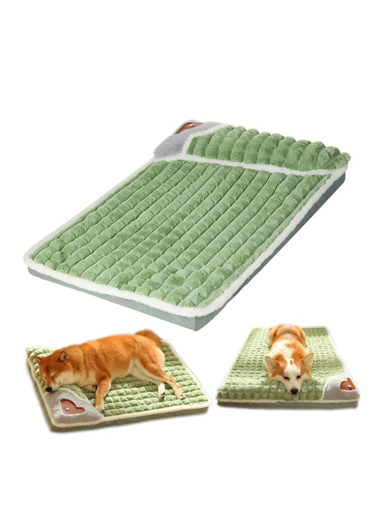Arabest Cat Bed & Dog Crate Mat - Thermal Nap Mat - Padded and Insulated Pet Mat with Mylar Layer and Leather Handles - Image 1