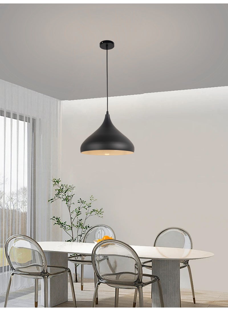 Best Power Sleek Modern Kitchen Pendant Light 1010-1 with Adjustable 180cm Length & E27 Lamp Base (Bulb Not Included) – Perfect for Dining & Living Spaces - Image 2