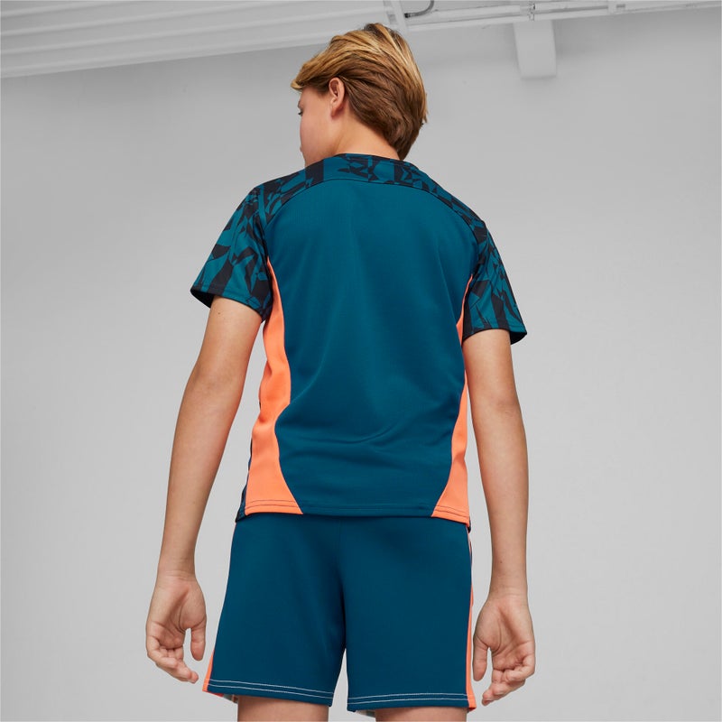 PUMA NEYMAR JR Creativity Kids Blue Football Jersey - Image 4