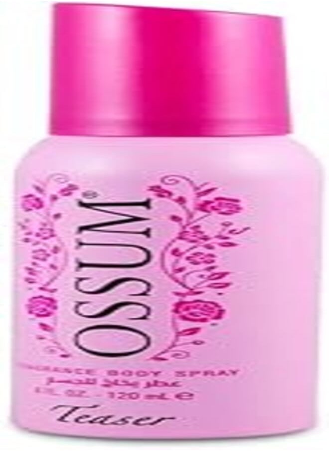 OSSUM - Ossum teaser deodorant body spray for women - 120 ml - Image 1