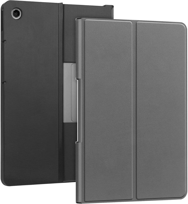 Vurtboly غطاء Vurtboly متوافق مع Lenovo Tab Plus 11.5 بوصة 2024، حامل ثلاثي الطيات مع وظيفة السكون/الاستيقاظ التلقائي، غطاء قلاب نحيف واقي متوافق مع Lenovo Tab Plus 11.5 بوصة 2024 (رمادي) - Image 3
