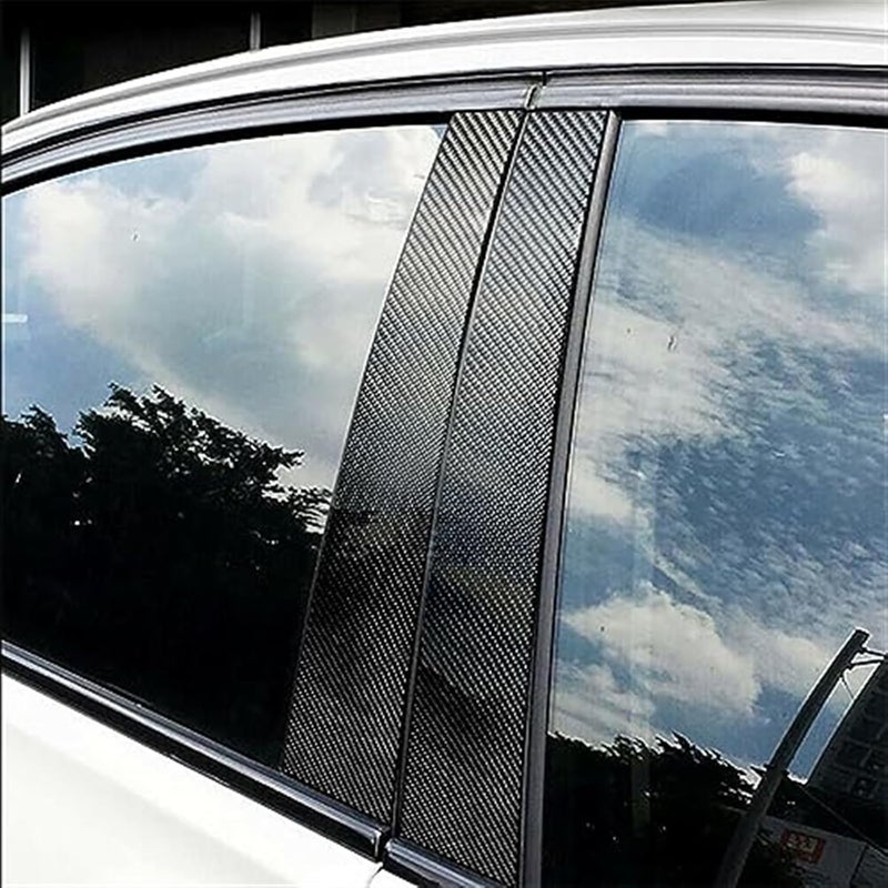 Wivplex 6 Pcs Car Window Trim Cover for Toyota Corolla - Image 4