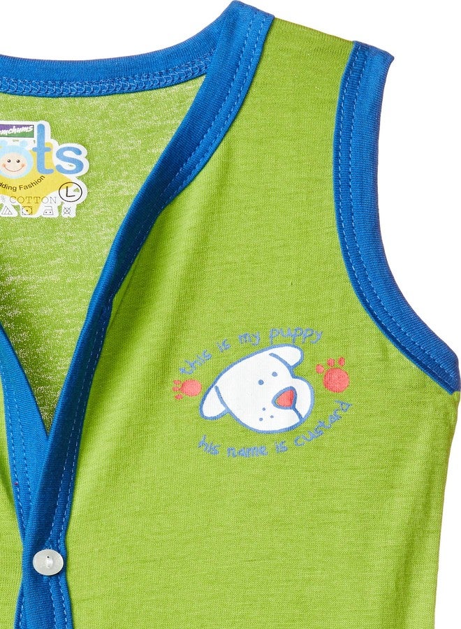 Bumchums Unisex Regular Fit Clothing Set (RTOTST107RNS0000S_Assorted Printed_S) - Image 2