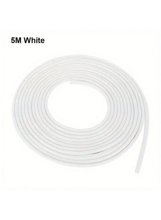 5-Meter Anti-Scratch Car Door Edge Guard Strip – U-Shaped Rubber Protection – Adhesive Door Edge Protector - Image 1