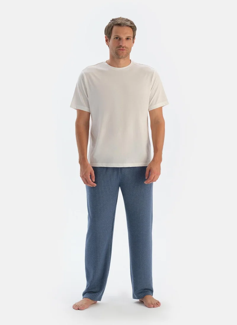 dagi Striped Trousers Supreme Mid Rise Sleepwear