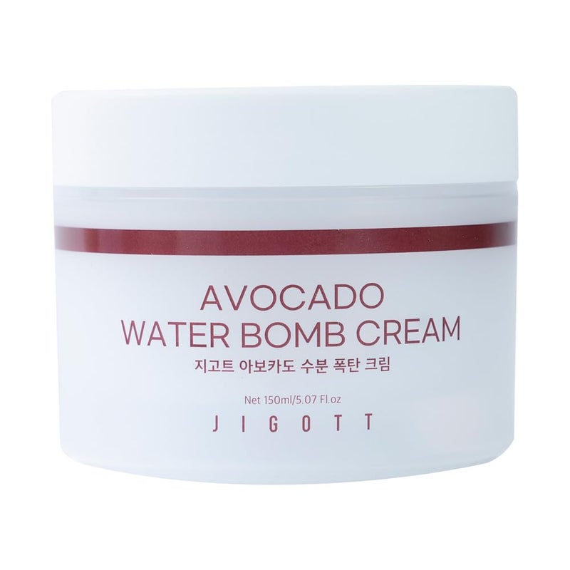 Avocado Water Bomb Cream Net 150ml51 floz  Refreshing and Moisturizing Without Any Stickiness Avocado