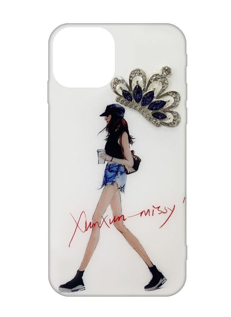 Generic - iPhone 13 Girl Design Case Fashionable Stylish Shockproof Cover Design 4 - Image 1