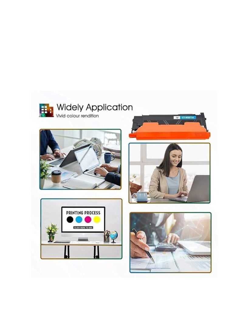 Terabyte Compatible C-EXV28 NPG-45 GPR-30 4 Color Toner Cartridges set for Image Runner ADV C5045 C5051 C5250 C5255 - Image 4