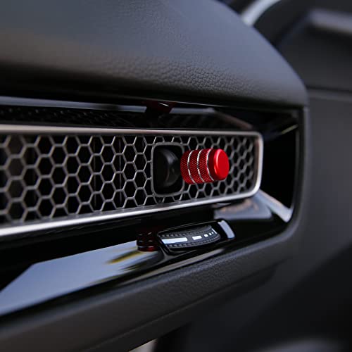 CKE غطاء وحدة التحكم المركزية لسيارة CKE 4 قطع متوافق مع هوندا سيفيك CRV 2025 2024 2023 - أحمر - Image 4