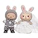 VVQUI 2Piece Set Wedding Doll Clothes for 17cm 67 inch Dolls Bride Groom Outfits 8Piece Bridal Gown Formal Suit Combo Elegant Wedding Doll Accessories Dolls Not Included - Image 2