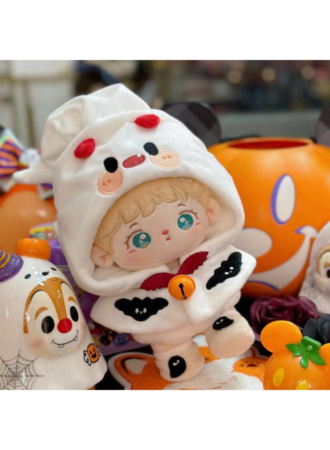 Pumpkin Tuo Ghost Bubble Black Meow Fufu 20cm Cotton Doll Coat-Color:Ghost Bubble - Image 1