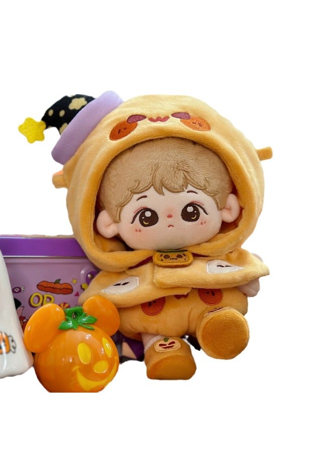 Pumpkin Tuo Ghost Bubble Black Meow Fufu 20cm Cotton Doll Coat-Color:Ghost Bubble - Image 5
