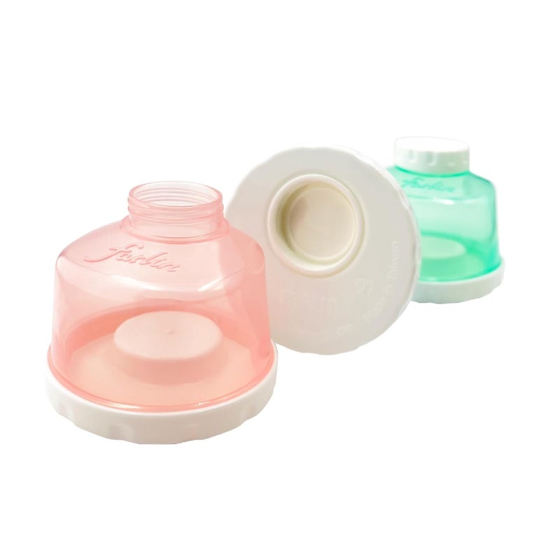 FARLIN AD-20011 Milk Powder Container – BPA-Free, Compact & Portable Formula Dispenser for Travel & Home Use – 3 Compartments for Easy Storage – Baby Feeding Essentials - Image 4