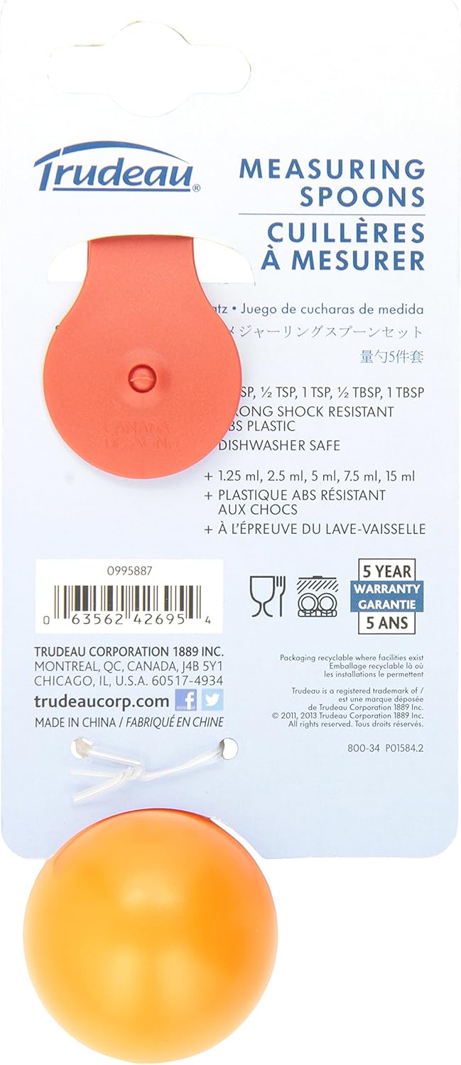 Trudeau مجموعة ترودو من 5 ملاعق قياس 0995887 - Image 4