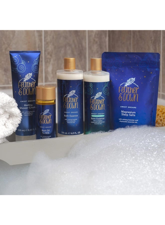 Feather & Down Sweet Dreams Magnesium Sleep Salts (500g) – with Magnesium Calming Lavender And Chamomile Essential Oils Relieve Stress And Tension Encourages a Restful Night’s Sleep - Image 5