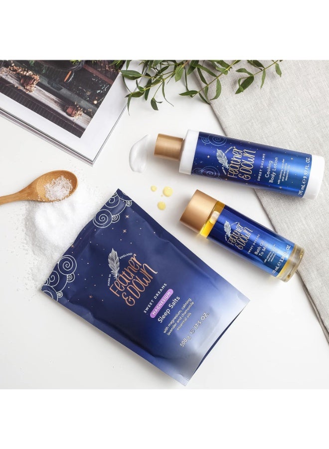 Feather & Down Sweet Dreams Magnesium Sleep Salts (500g) – with Magnesium Calming Lavender And Chamomile Essential Oils Relieve Stress And Tension Encourages a Restful Night’s Sleep - Image 4