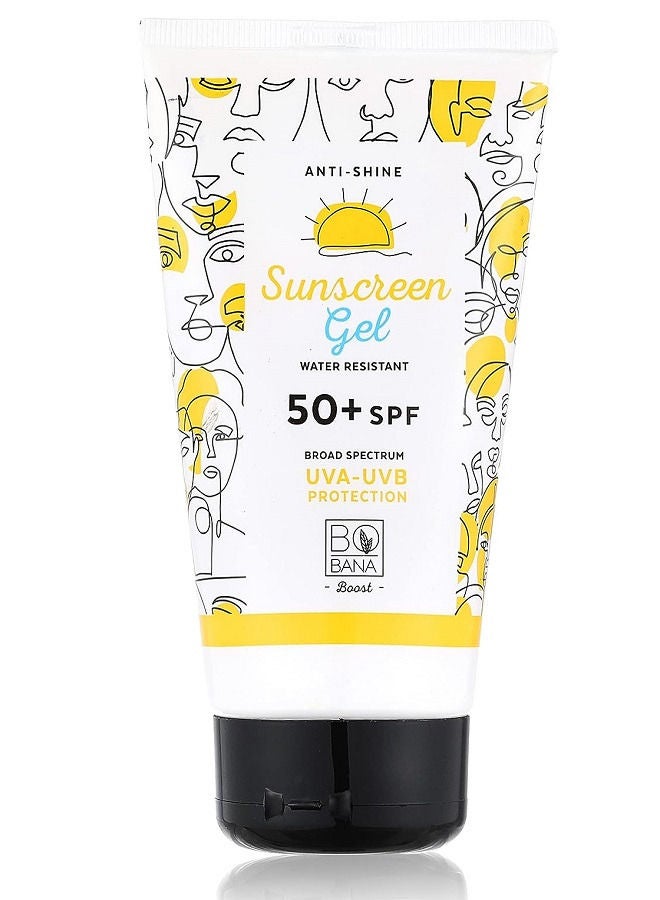 جل واقي من الشمس بمعامل حماية 50+SPF ومقاوم للماء - 150 مل