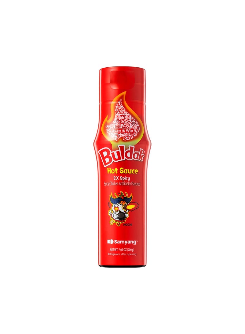 Samyang "SAMYANG Samyang 2XSpicy Hot Chicken Buldak Sauce 200gm PET Bottle, 200 g" - Image 1