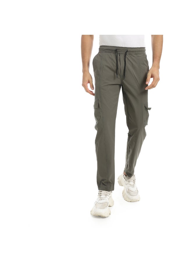Andora A Stylish Crago Pants For Everyday Use _ Olive - Image 1