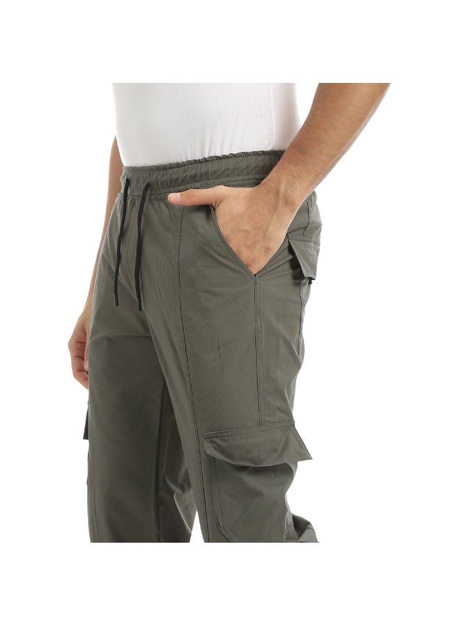 Andora A Stylish Crago Pants For Everyday Use _ Olive - Image 4