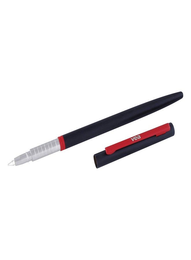 VEA Slimo 250 Black matt Red Ballpoint Pen, medium (VEAPEN11) - Image 4