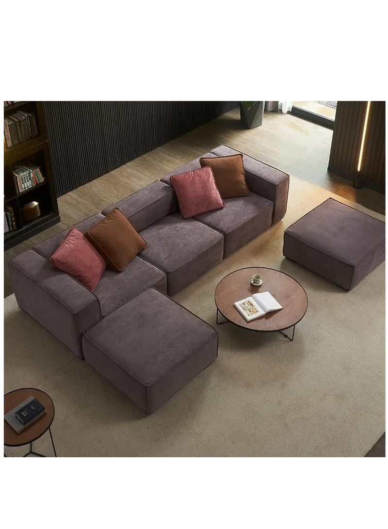 Comfynest Modern Sectional Sofa Set High Quality Fabric - Image 1
