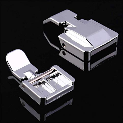 Kalevel 4pcs Zipper Foot Sewing Machine Presser Foot Set Invisible Snap on Narrow Zipper Foot Compatible with Singer, Brother, Janome, Babylock, Elna, Euro-Pro, Simplicity, White, Juki (4pcs Set) - Image 4