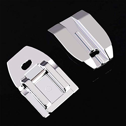 Kalevel 4pcs Zipper Foot Sewing Machine Presser Foot Set Invisible Snap on Narrow Zipper Foot Compatible with Singer, Brother, Janome, Babylock, Elna, Euro-Pro, Simplicity, White, Juki (4pcs Set) - Image 2