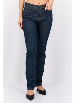 Robe Di Kappa Women Perfect Fit Washed Stretchable Jeans, Blue  - Image 1