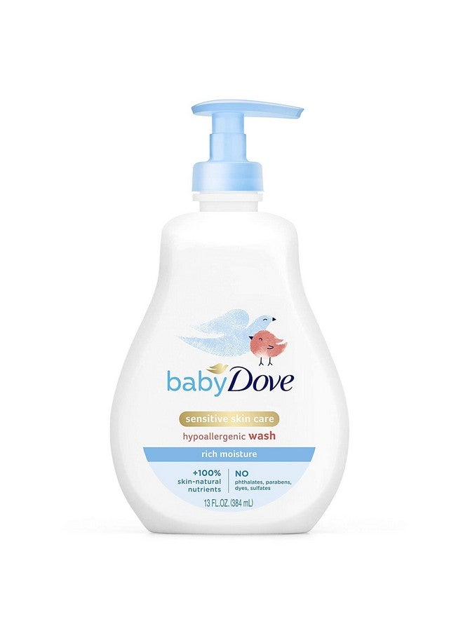 Baby Dove Tip To Toe Wash Rich Moisture 13 Oz Pack Of 5 - Image 1