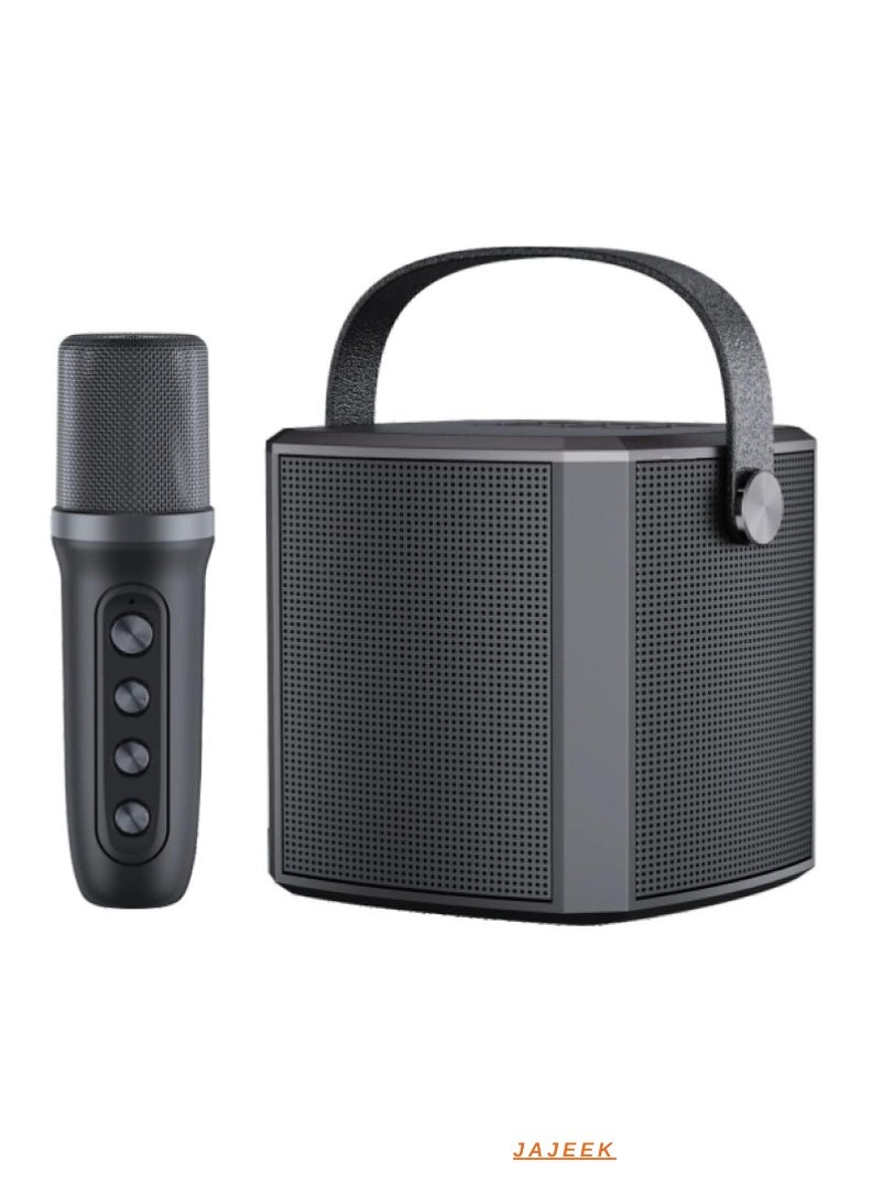 JAJEEK - Bluetooth Karaoke Speaker for Kids & Family | Professional Microphone with Built-In PA System | Portable Outdoor Singing Speaker for Karaoke Parties, Home Entertainment, and Outdoor Events | Ideal for Kids' Singing Fun and Family Gatherings - Image 1
