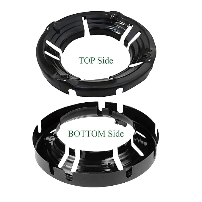 Black Gas Saver Burner Stand Set of 1 Gas Burner Cover for Wind Windproof Energy Saving Burner Protector Gas Chula Support Stand  - Image 4