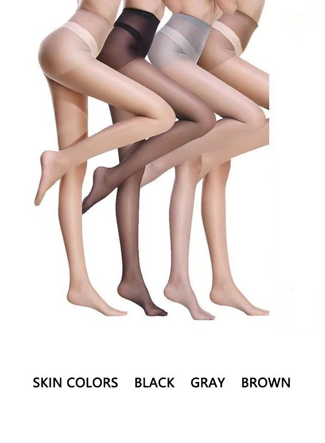 High Quality Silk Stockings,Pantyhose（4 Pair）