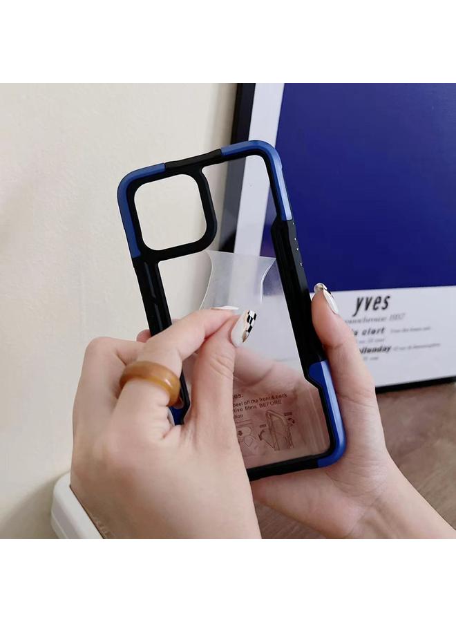 S-TOP Case For iPhone 13 Armor Acrylic 3 in 1 Phone Case - Image 5