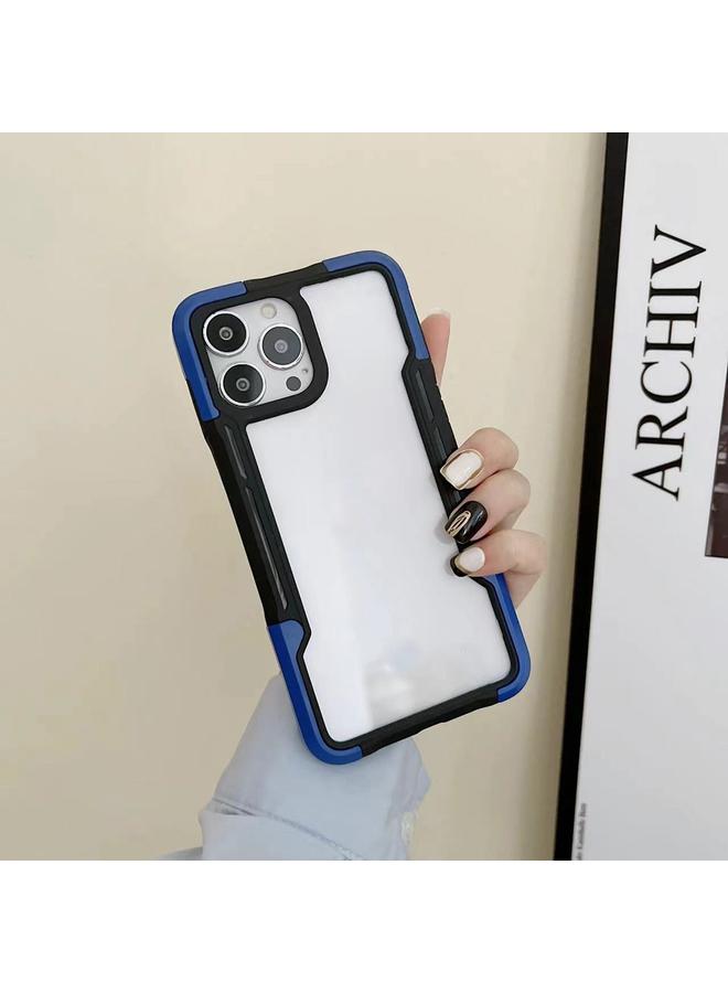 S-TOP Case For iPhone 13 Armor Acrylic 3 in 1 Phone Case - Image 4
