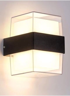 YATAI LIGHTING YT YATAI LIGHTING Modern LED Wall Light for Bedroom,Living Room,and Hallway Bathroom,Black Wall Light with Remote Control, Dimmable Light, Adjustable 3 Color Temperature  - Image 1