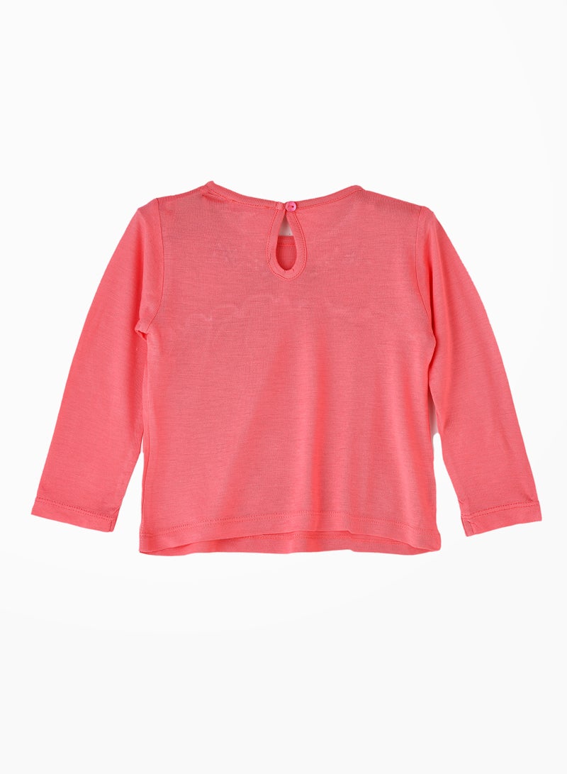 Jelliene Girls' Embroidered Long Sleeve Top - Image 2
