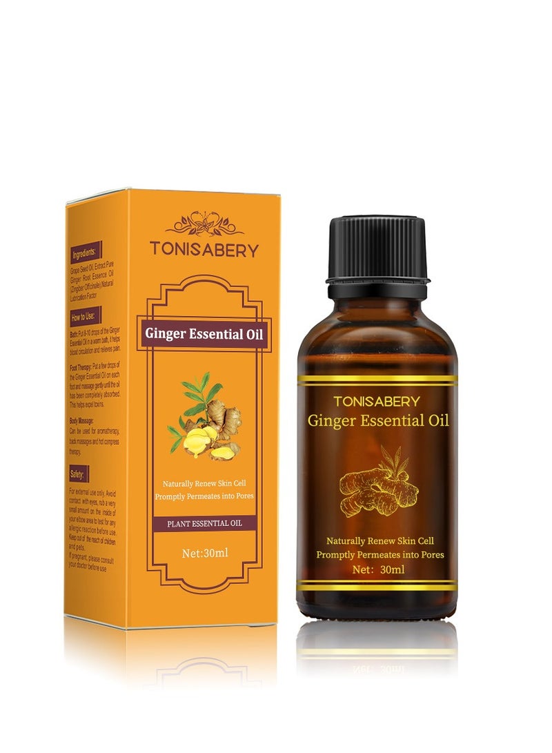 تونيزابري زيت التدليك العطري بالزنجبيل 30 مل - Image 1