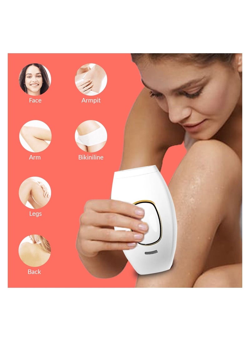 Generic Mini Handheld Laser Hair Remover White  - Image 3