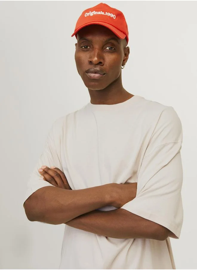 JACK & JONES Plain Crew Neck Oversized T-Shirt