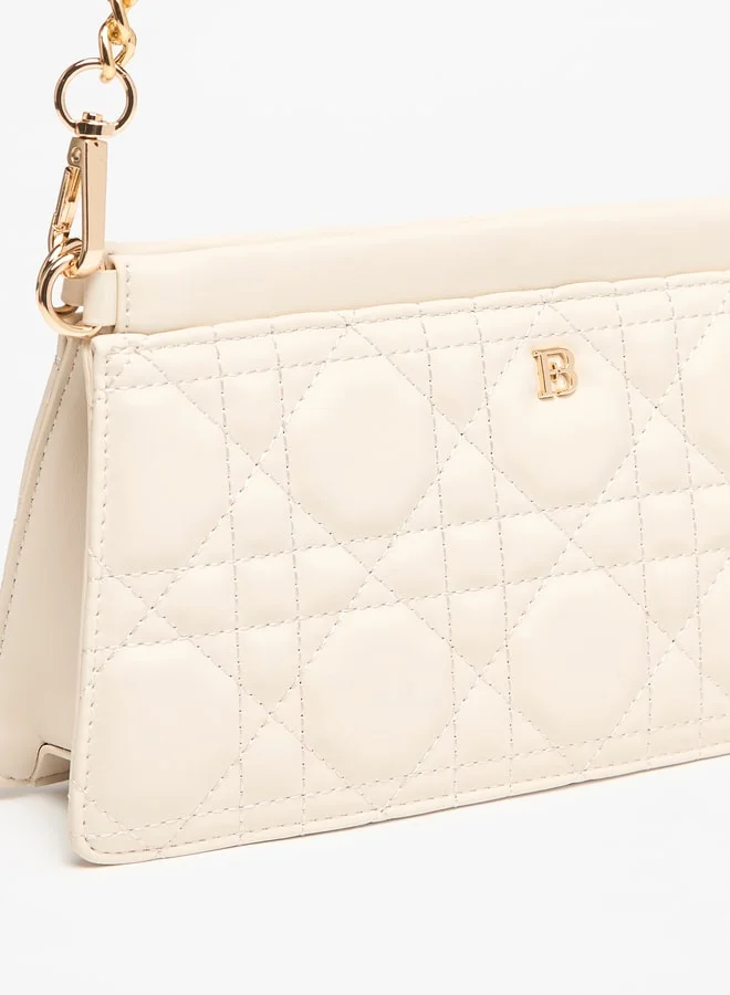 فلورا بيلا من شو إكسبرس Women Quilted Crossbody Bag with Magnetic Closure and Chain Strap