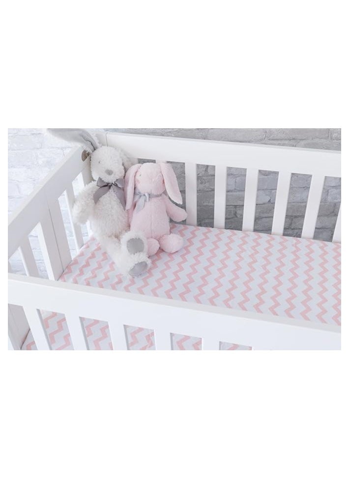 Moro Moro Waterproof Fitted Crib Sheets – Pack of 2  - Image 2