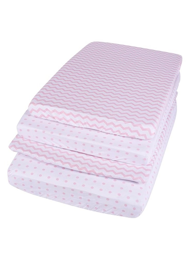 Moro Moro Waterproof Fitted Crib Sheets – Pack of 2  - Image 3