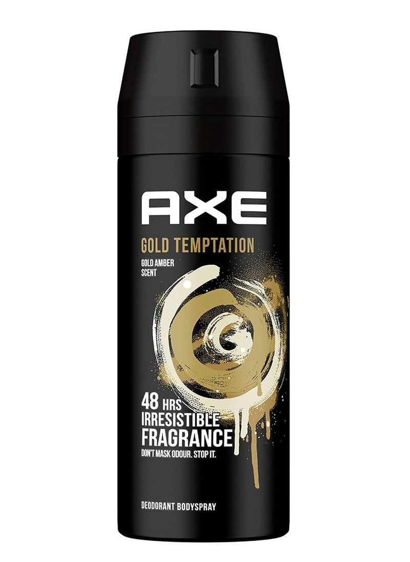 Axe - Axe Gold Temptation Perfume Spray - 150 ml - Image 1